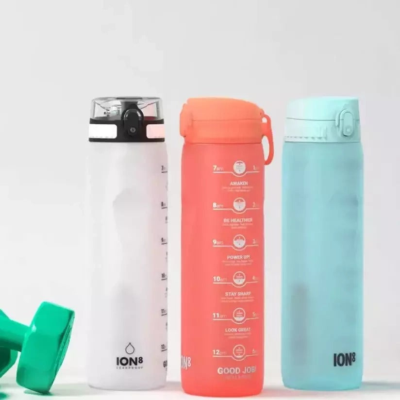 Láhev na pití 1000 ml – Motivátor Tyrkysová