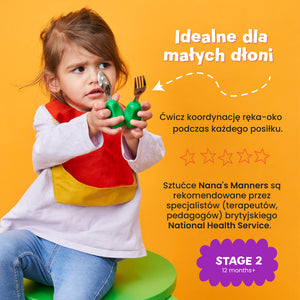 Vidlička a lžička STUPEŇ 2 – Zelená