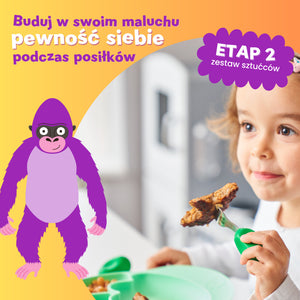 Vidlička a lžička STUPEŇ 2 – Šedá