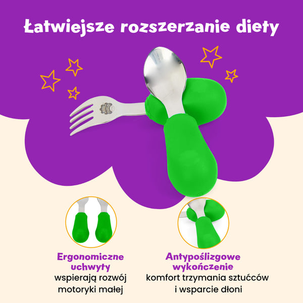 Vidlička a lžička STUPEŇ 2 – Růžová