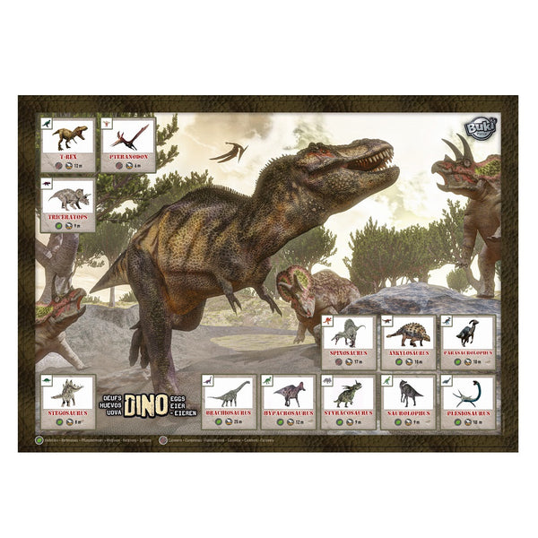 Mega-Packung Dinosaurier-Eier - 12 Stück - Tublu.de