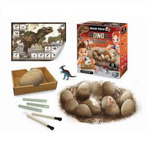 Mega-Packung Dinosaurier-Eier - 12 Stück - Tublu.de