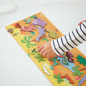 Magnetisches Puzzle Magneti'stories – Dinosaurier - Tublu.de
