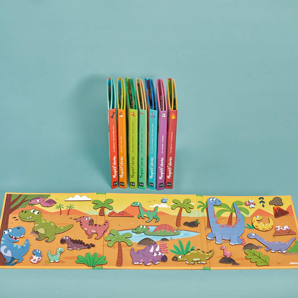 Magnetisches Puzzle Magneti'stories – Dinosaurier - Tublu.de