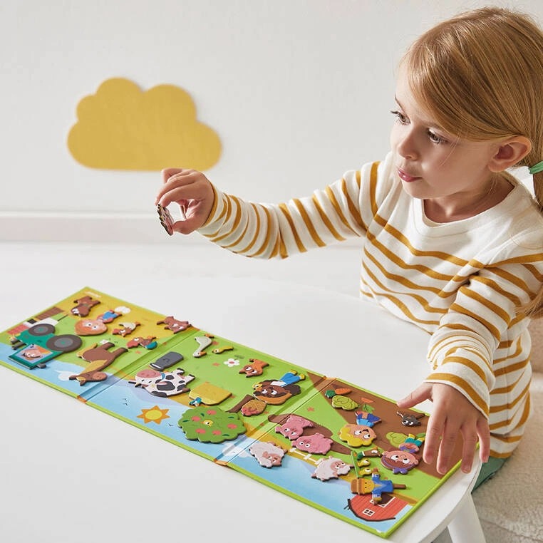 Magnetisches Puzzle Magneti'stories – Bauernhof - Tublu.de