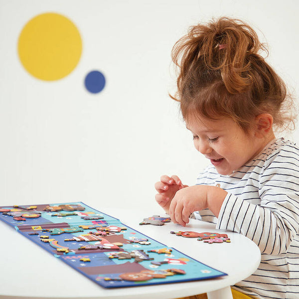 Magnetisches Puzzle Magneti'stories – Party im Wald - Tublu.de