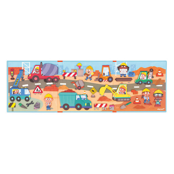 Magnetisches Puzzle Magneti'stories – Baustelle - Tublu.de