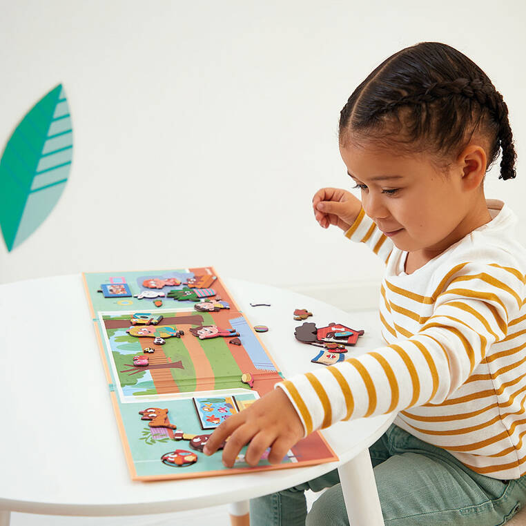 Magnetisches Puzzle Magneti'stories – Haustiere - Tublu.de