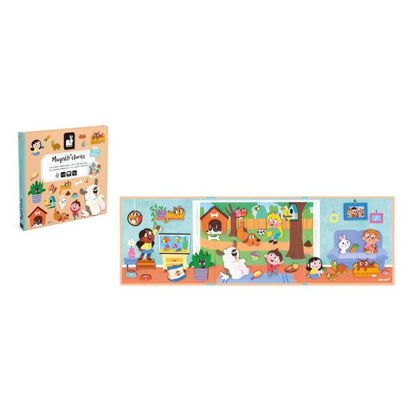 Magnetisches Puzzle Magneti'stories – Haustiere - Tublu.de