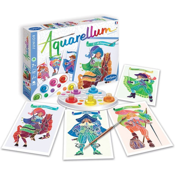 Malířská sada Aquarellum Junior – Tři mušketýři