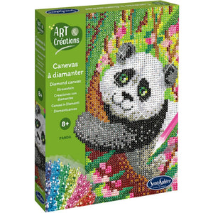 Kreativní sada s diamantovým obrázkem – Panda