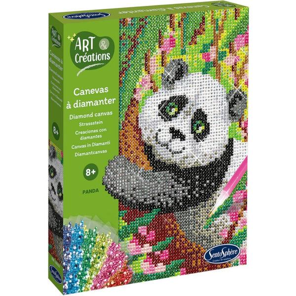 Kreativní sada s diamantovým obrázkem – Panda