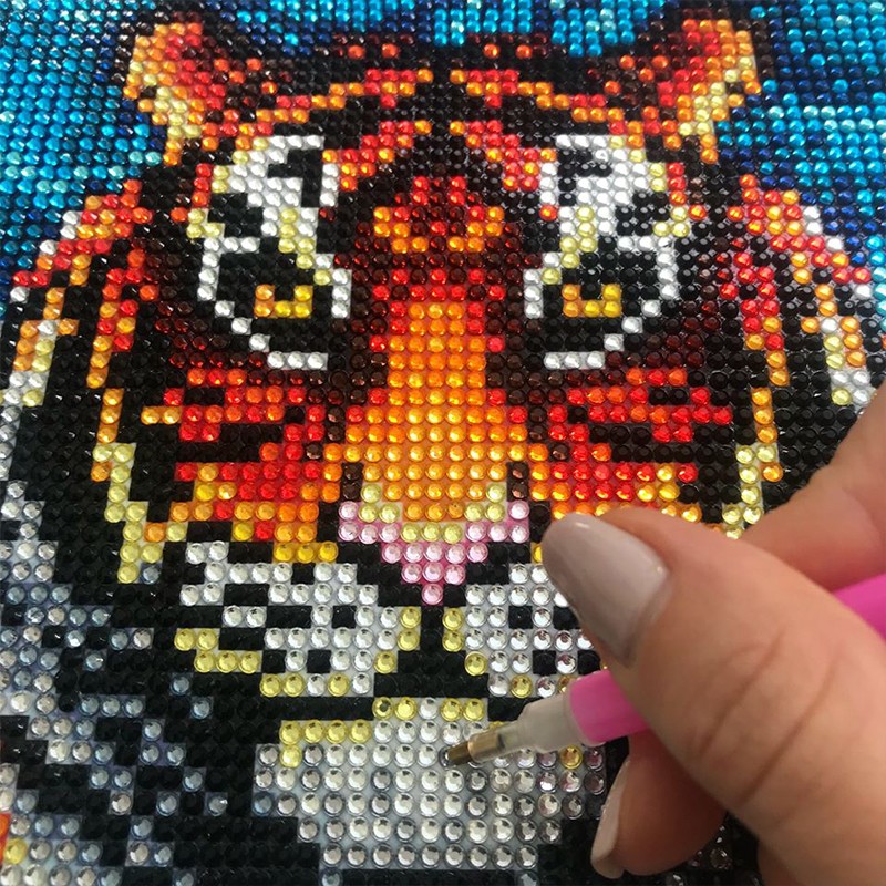 Kreativní sada – Diamond Painting, Sova