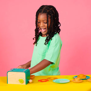 Topinkovač a snídaňové doplňky Mini Chef – Breakfast Playset