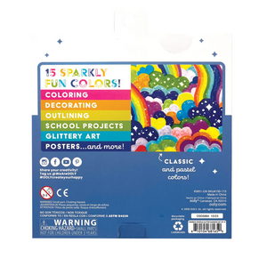 Třpytivé fixy – Rainbow Sparkle