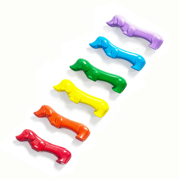 Malířské pastelky pro batolata, motiv psa – Pawsome Pups