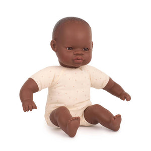 Panenka s měkkým bříškem – Afričanka 32 cm