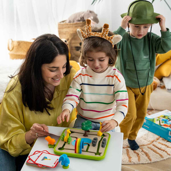 Gra logiczna Smart Games - Park Safari Jr (PL)