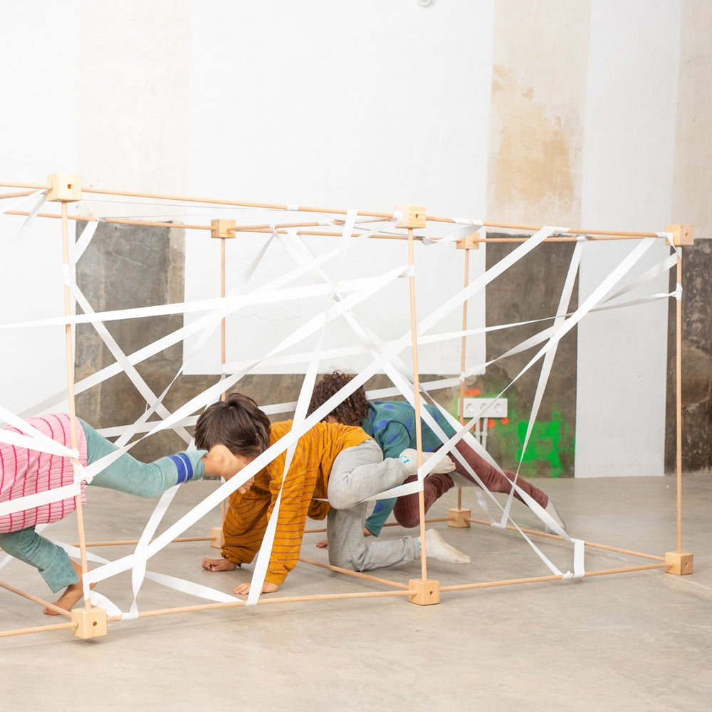 Dřevěné kostky Cubic – 20 ks