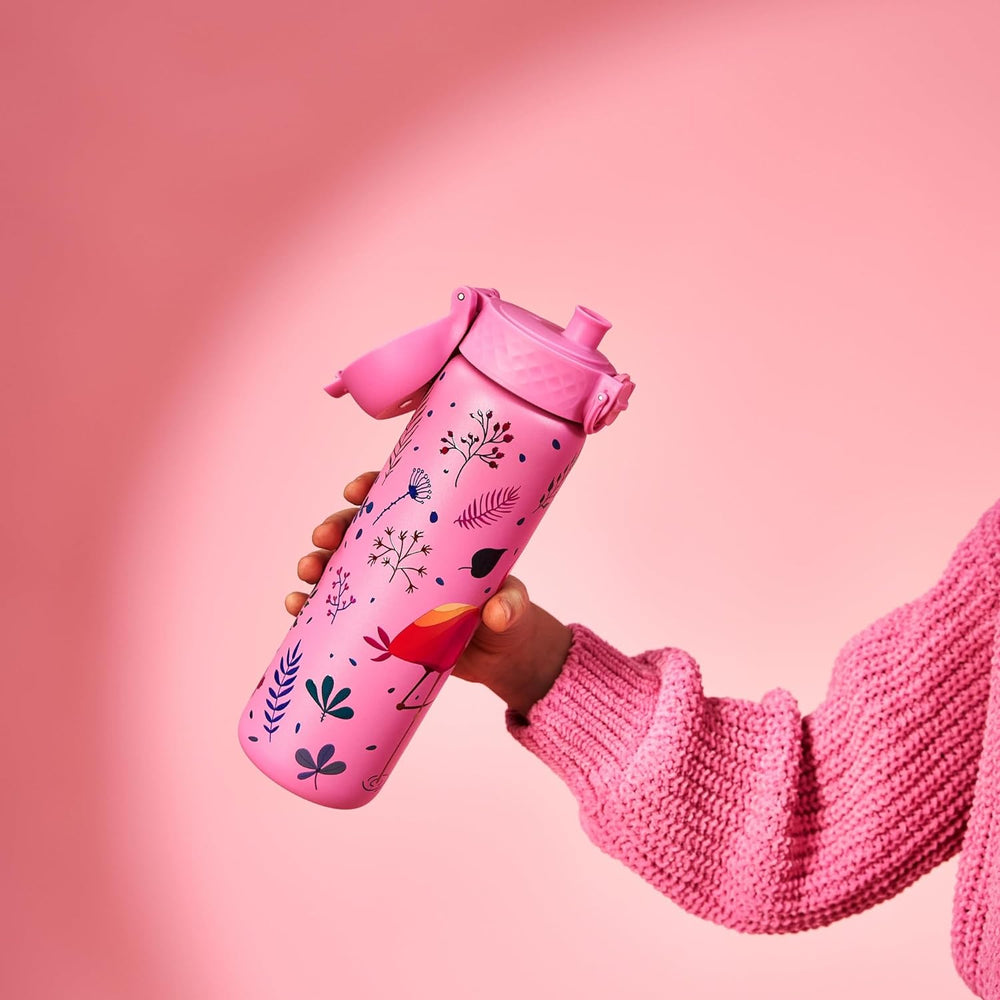Nerezová láhev na pití 600 ml – Plameňák
