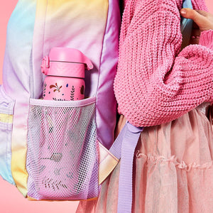 Nerezová láhev na pití 600 ml – Plameňák