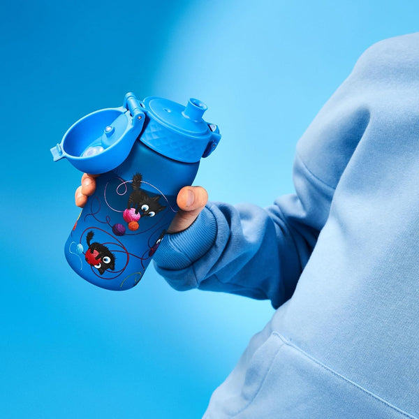 Láhev na pití pro děti 400 ml – Hravé kočky