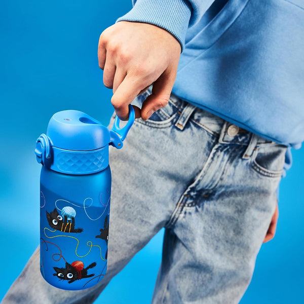Láhev na pití pro děti 400 ml – Hravé kočky