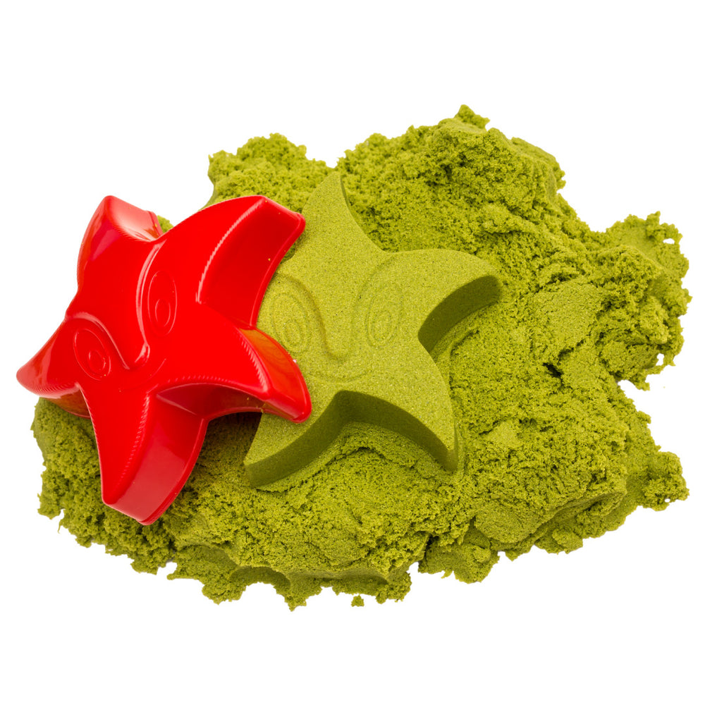 Dynamický písek – Zelený 1 kg