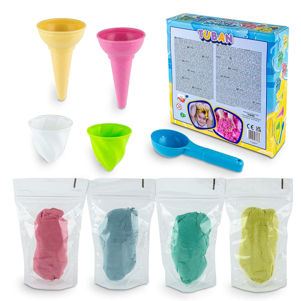 Sada Fluffy Sand – Nadýchaný písek Zmrzlinový bar