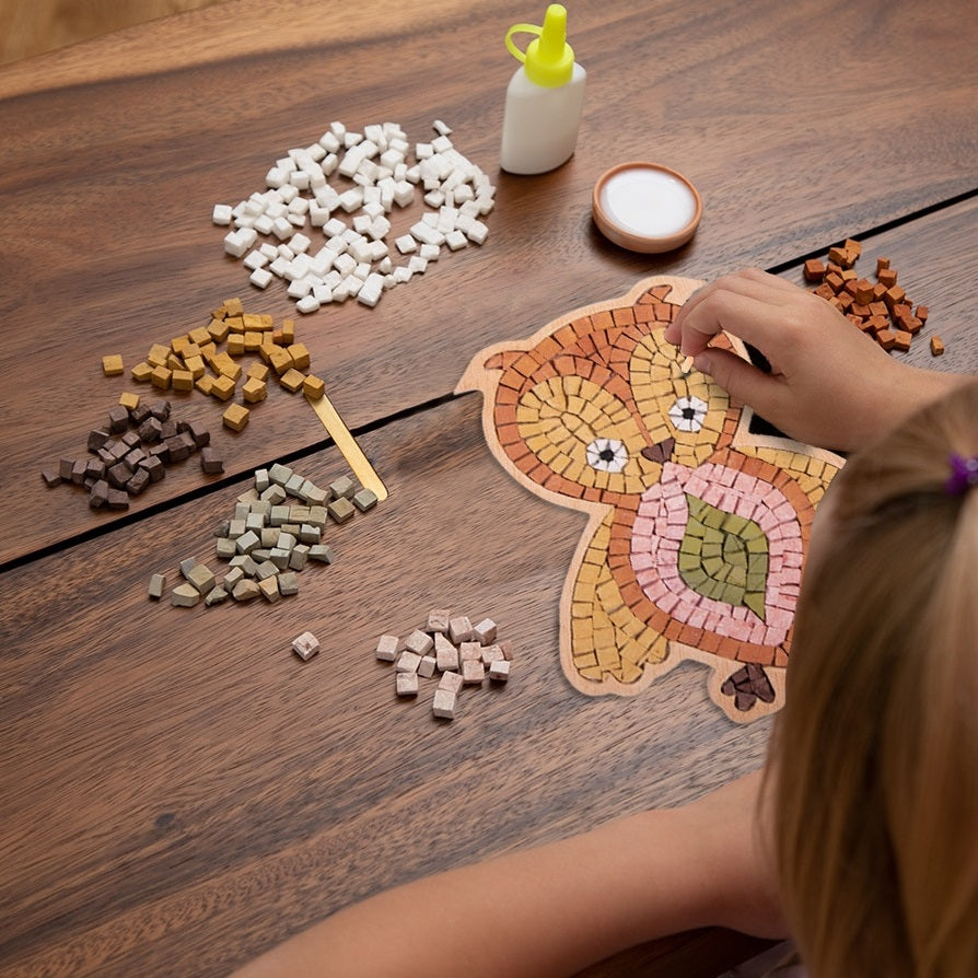 Kreativní mozaiková sada MOSAICBOX Sova