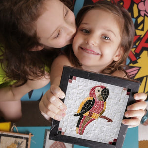 Kreativní mozaiková sada MOSAIKIT Papoušek