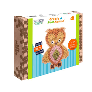 Kreativní mozaiková sada MOSAICBOX Sova