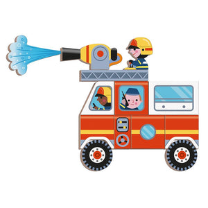 Magnetisches Puzzle Magnetibook – Feuerwehr - Tublu.de