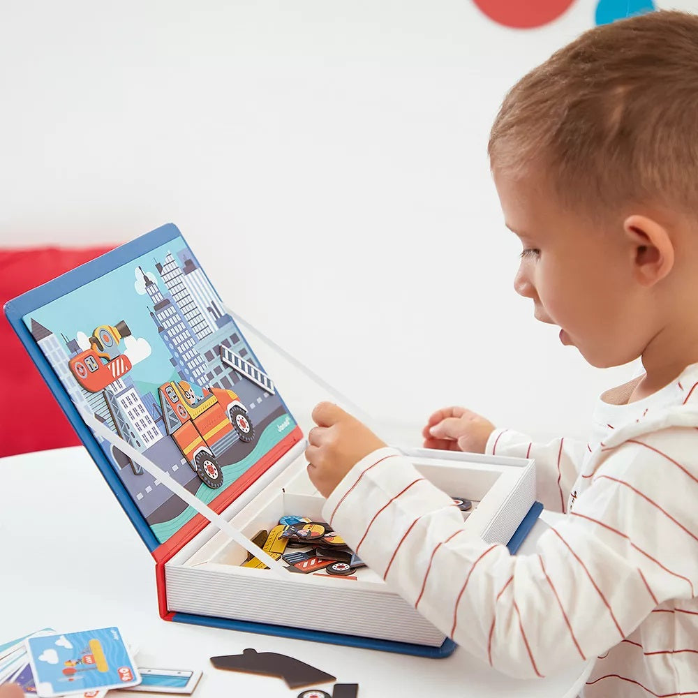 Magnetisches Puzzle Magnetibook – Feuerwehr - Tublu.de