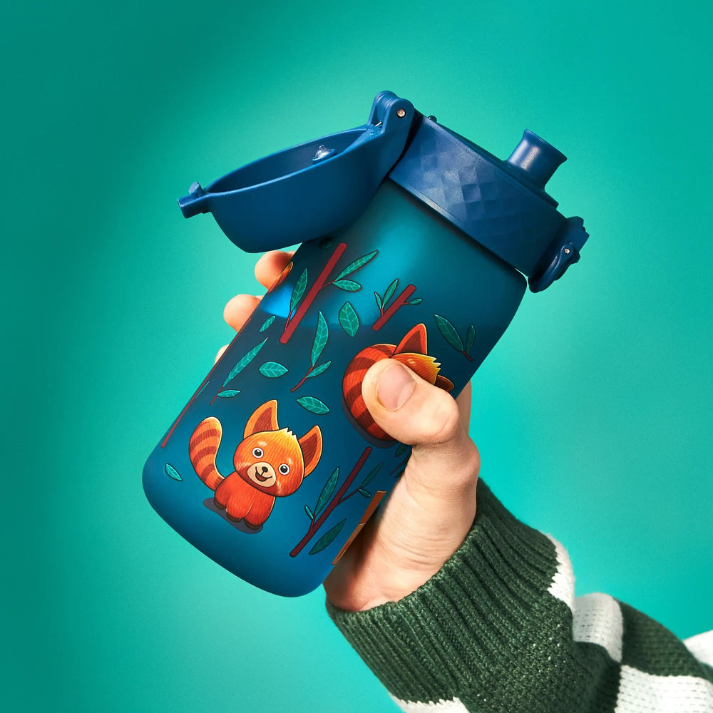 Láhev na pití pro děti 400 ml – Pandy červené