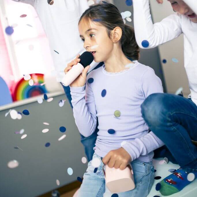 Bezdrátová karaoke sada – Růžová