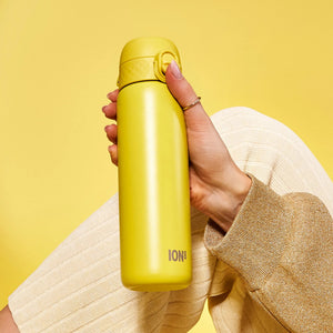 Nerezová láhev na pití 600 ml – Žlutá