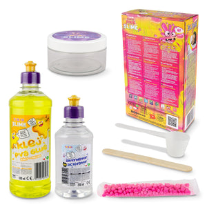 DIY sada pro sliz měnící barvu – Pink XL