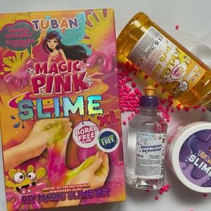 DIY sada pro sliz měnící barvu – Pink XL