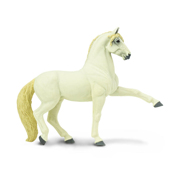 Figur – Andalusischer Hengst, weißes Pferd - Tublu.de