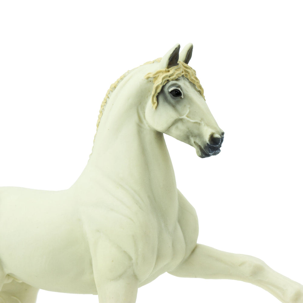 Figur – Andalusischer Hengst, weißes Pferd - Tublu.de