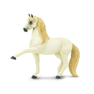 Figur – Andalusischer Hengst, weißes Pferd - Tublu.de