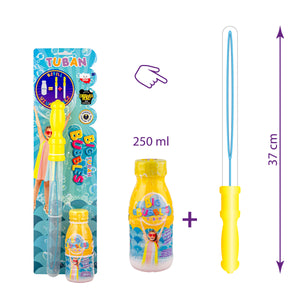 Sada meč na bubliny + náplň 250 ml