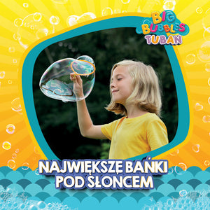 Sada obruč na bubliny + náplň 400 ml