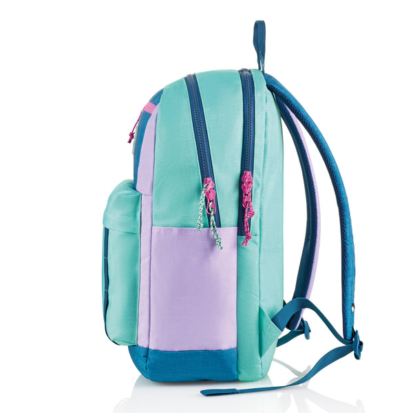 Tříkomorový školní batoh Amsterdam – Rider Purple 28 l