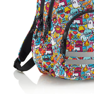 Tříkomorový školní batoh Oslo – Level up! 27 l