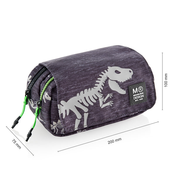 Penál s klopou – Ve tmě svítící dinosaurus