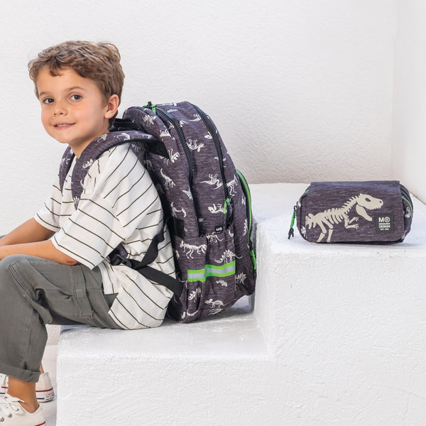 Penál s klopou – Ve tmě svítící dinosaurus