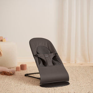Dětské lehátko BALANCE SOFT WOVEN/JERSEY – Tmavě šedé