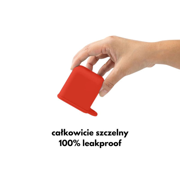 Dvě vzduchotěsné nádoby pro lunchbox OmieDip – Žlutá Červená